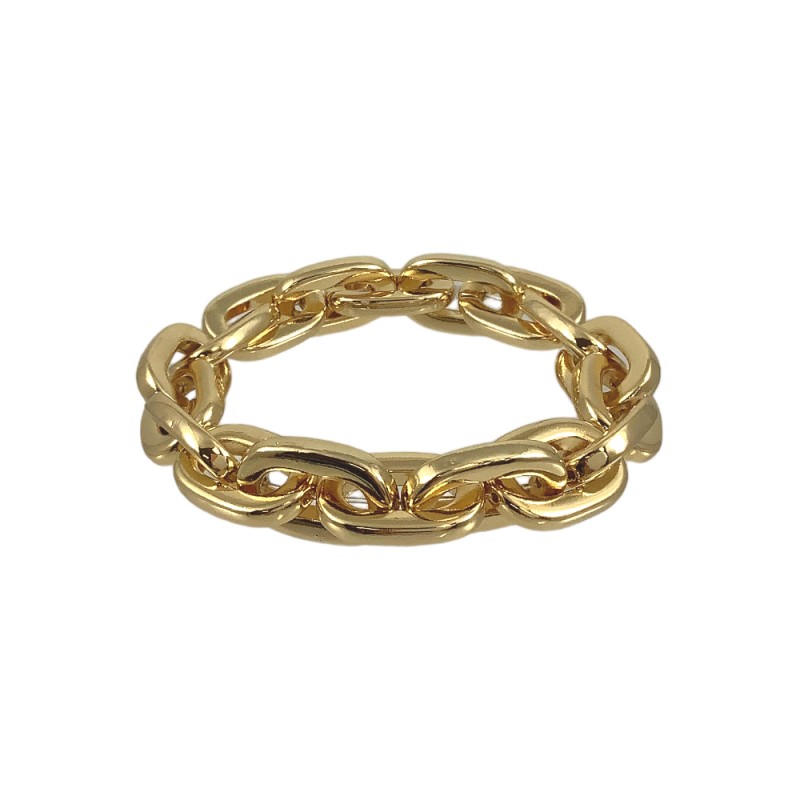 LINK STRETCH BRACELET - GOLD DIPPED