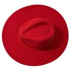 RANCHER HAT WITH LINK MATCHING BAND - FUCHSIA