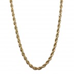 GOLD DIPPED NECKLACE - TWIST 