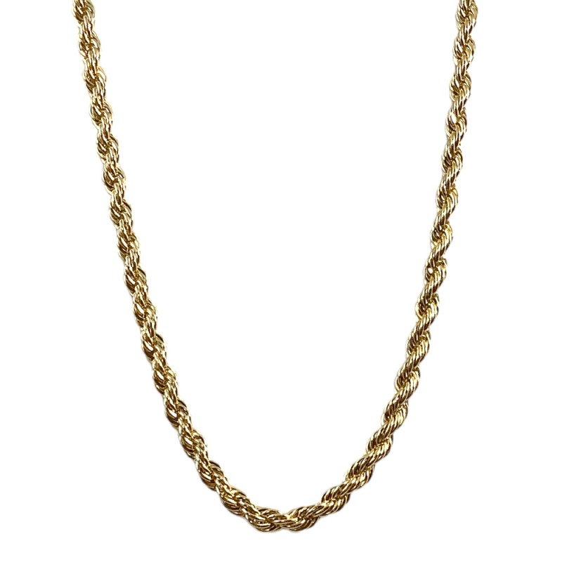 GOLD DIPPED NECKLACE - TWIST 
