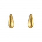 GOLD DIPPED TEARDROP INSPIRED EARRINGS - VINTAGE GOLD 