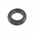 GRAY ROUND RESIN RING - SIZE 8